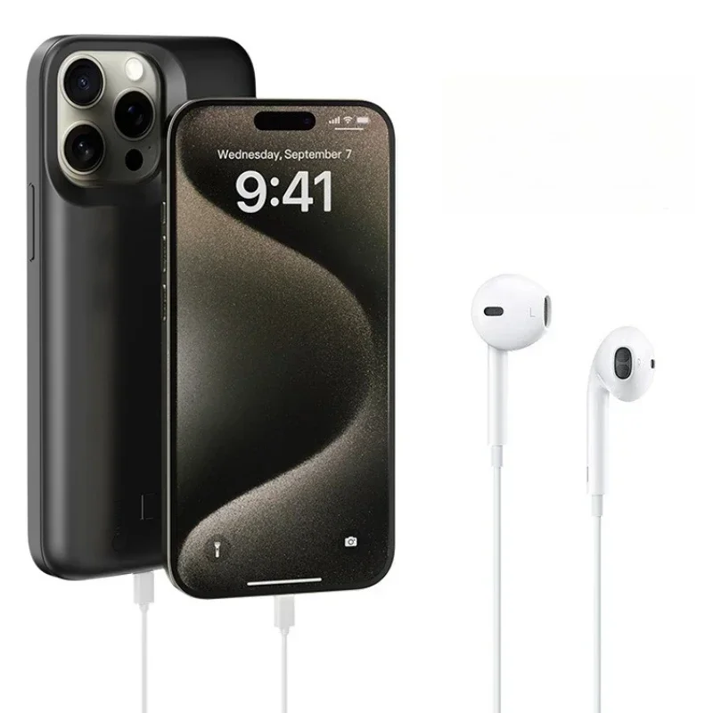 New 10000mAh Battery Charger Case for IPhone 6 6s 7 8 Plus 16 15 14 13 12 11 Pro Max Mini XR XS Max Battery Charging Power Bank