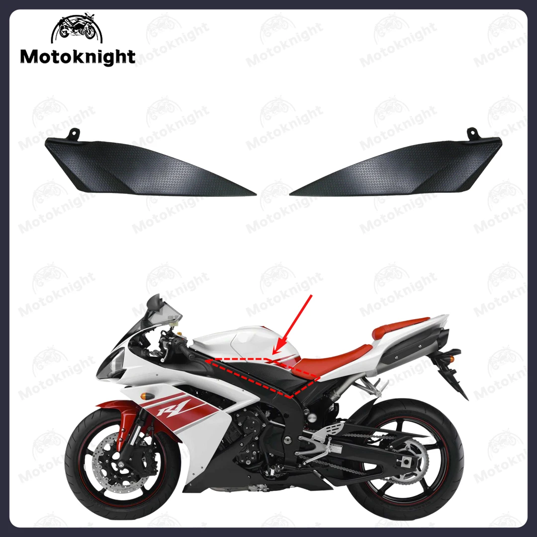 

Fit For Yamaha YZF-R1 YZF R1 2007 2008 ABS Plastic Fuel Tank Left Right Side Cover Motorcycle Replacement Parts‌