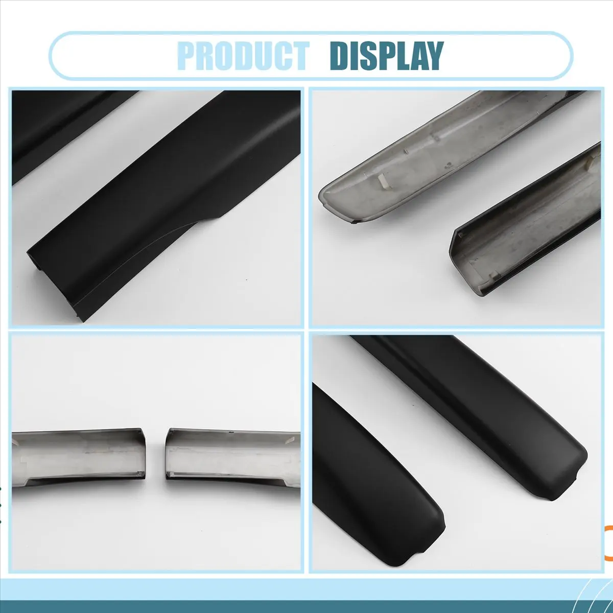#21I Car Roof Rack,For Mitsubishi Car Roof Rack Rails Luggage Cover (Black)
