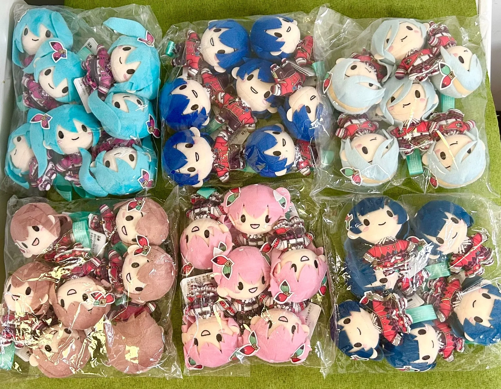 In Stock Genuine Sega Pjsk Project Sekai Mmj 10cm Plush Dolls Collectible Anime Bag Hanging Pendant Decoration Toys For Fans
