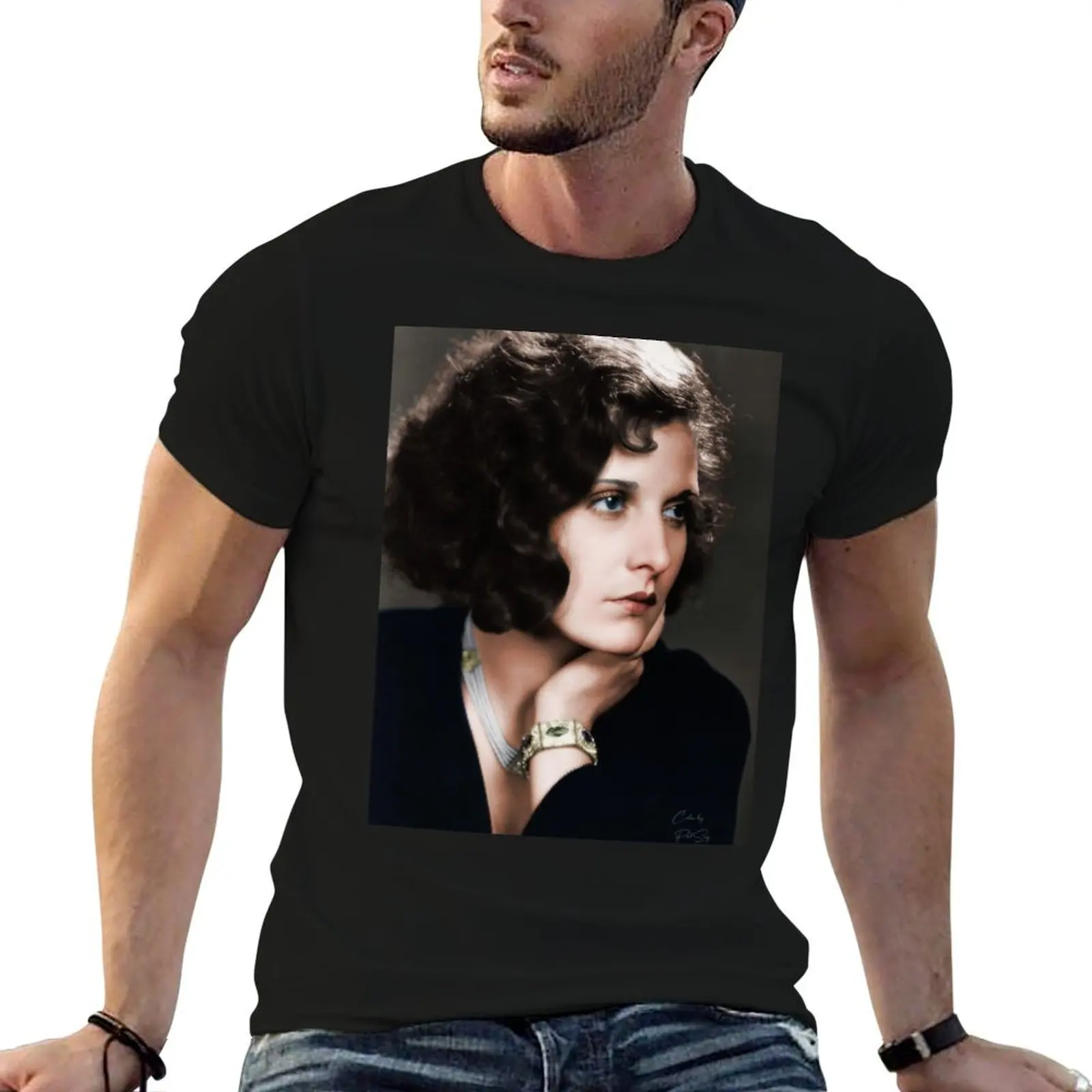 

Evelyn Brent, Silent Film Star T-Shirt mens graphic t shirts t shirt custom print T-Shirt