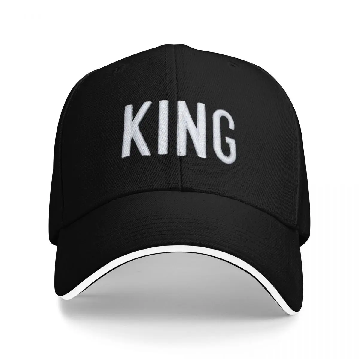 Printing King Letters Pool Party Baseball Caps For Womens High-end Male Beach Coquette Hat Snapback Cap