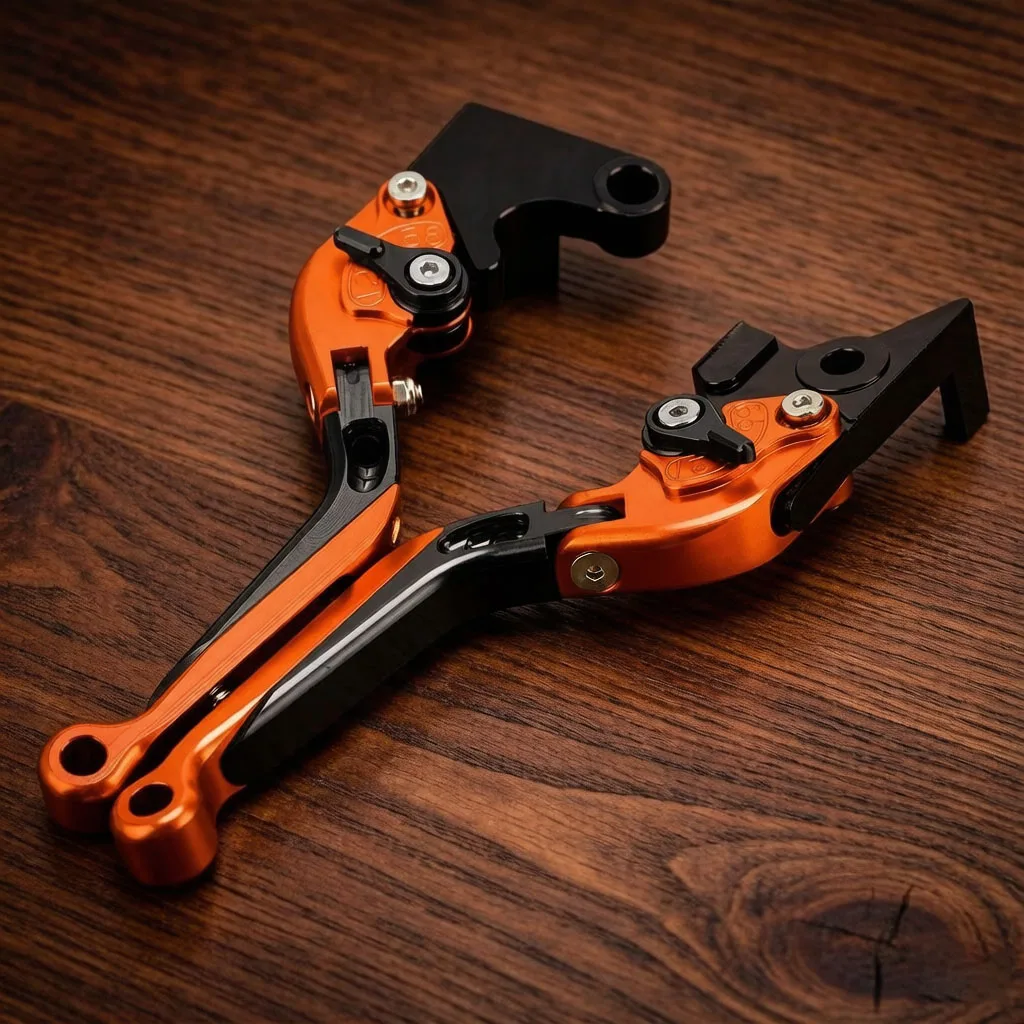 

Мотоциклетный тормозной рычаг, рычаг сцепления для Duke 125/200/250/390 RC125 RC200 RC390 2011-2025 RC 125/200/390, регулируемый рычаг ручки