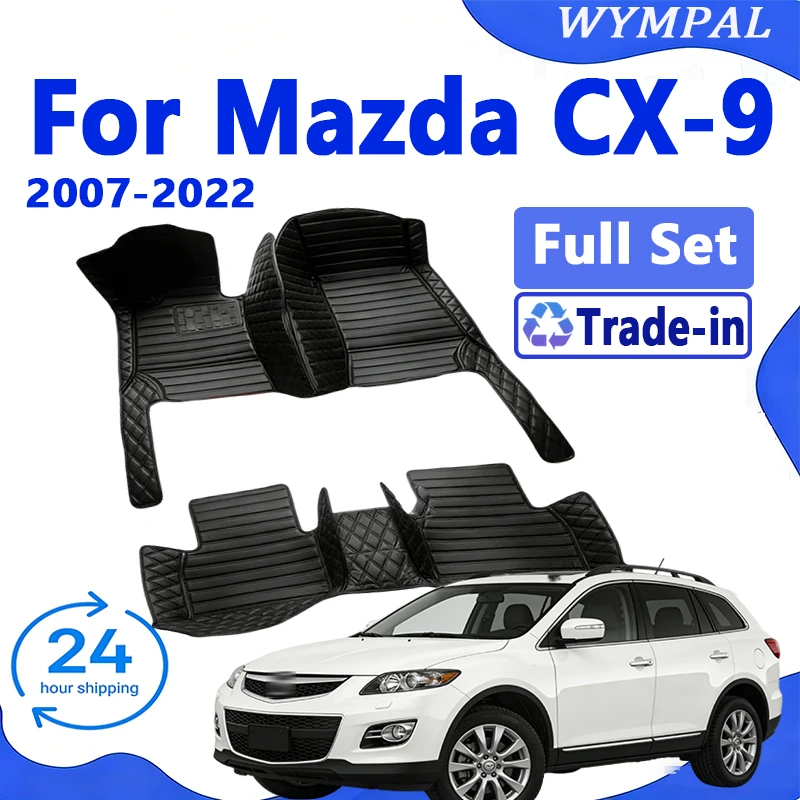 

Автомобильные коврики для Mazda CX-9 TC CX9 CX 9 2007 2008 2009 2010 2011 2012 2013 2014 2015 2016 2017 2018 2019-2022 Автомобильные аксессуары