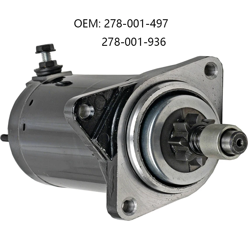 Starter Motor For Seadoo 800-8 Tooth Drive Bendix GSX 99-01 GTI 03-05 GTX 99-02 278-001-497, 278-001-936,228000-6240