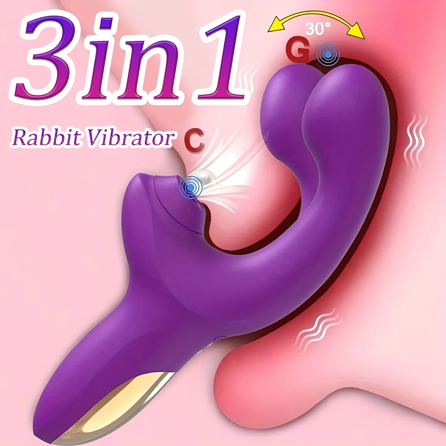 Powerful 20 Speeds Dildo Vibrator Female Clit Sucker Vacuum Clitoris Stimulator Adults Goods Finger Wiggling Sex Toy for Women