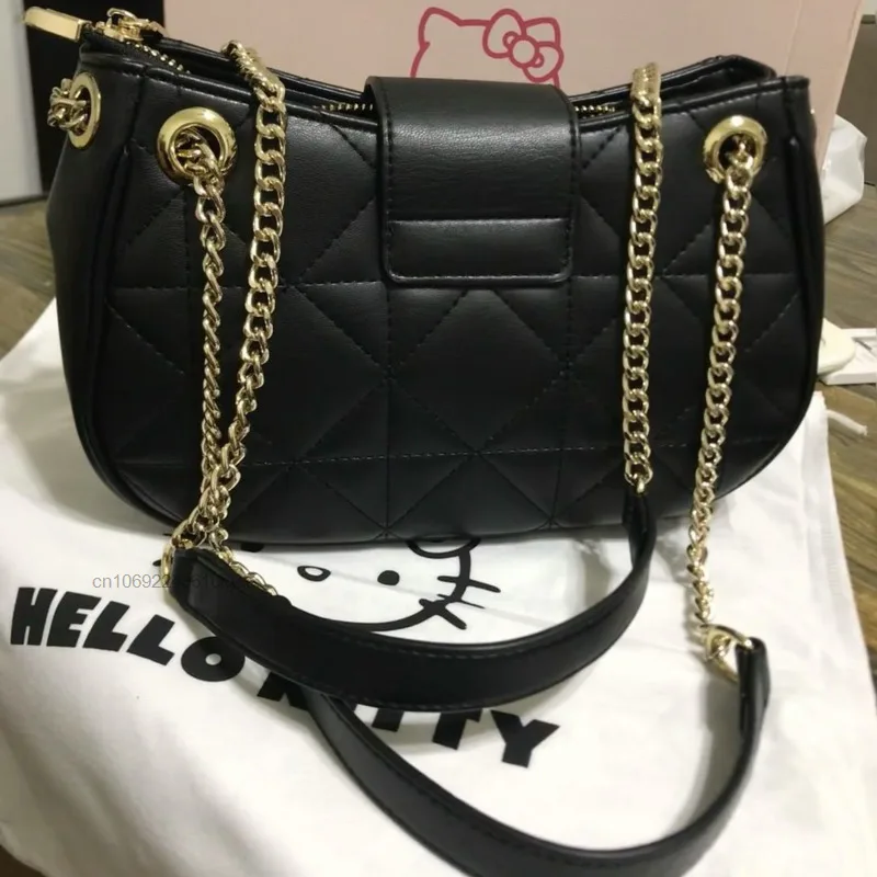 Sanrio Hello Kitty Borsa a tracolla avanzata squisita di nuova moda Borsa a tracolla singola di tendenza versatile dal design di nicchia da donna