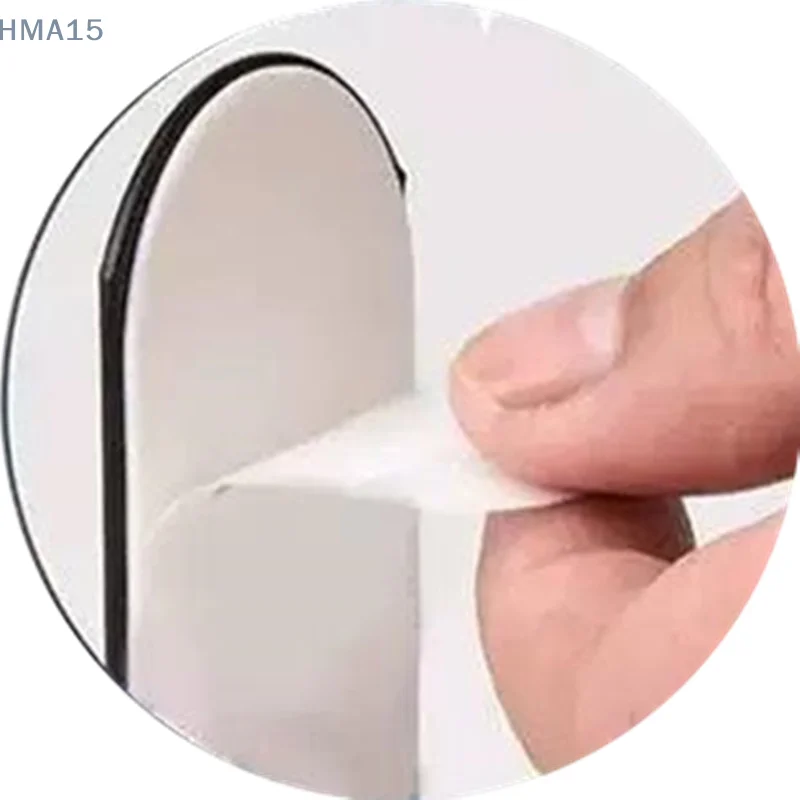 Self Adhesive No Punching Towel Holder Simple Plastic Toilet Roll Paper Holder Bathroom Kitchen Wall Storage Stand Home Decor