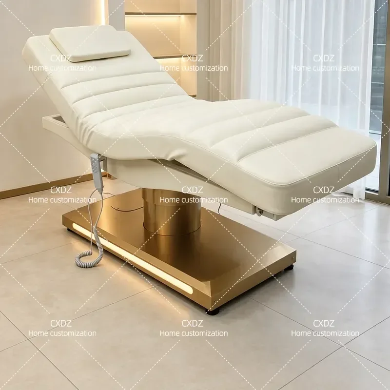 Electric Beauty Bed Multi Functional Lifting Table for Eyelash Extensions Facial Treatment Spa Salon Furniture Adjustable
