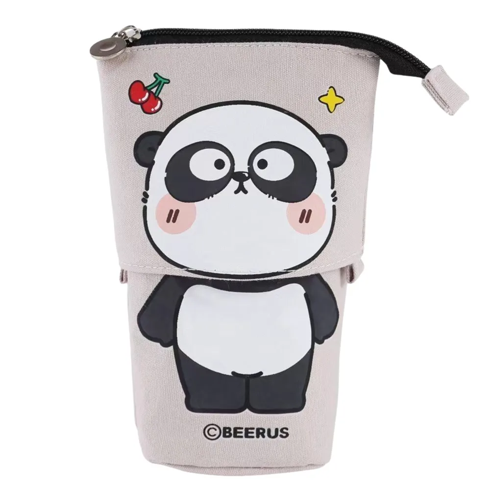 

Выдвижной пенал с застежкой-молнией, всплывающий дизайн, большой ящик для хранения на молнии, большая вместительная коробка для ручек, канцелярские принадлежности, подарок