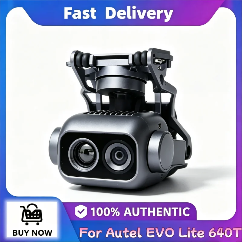 Original For Autel EVO Lite 640T Enterprise Dual‑Sensor Gimbal Camera Repair Spare Parts, Complete PTZ Camera with Lens Assembly
