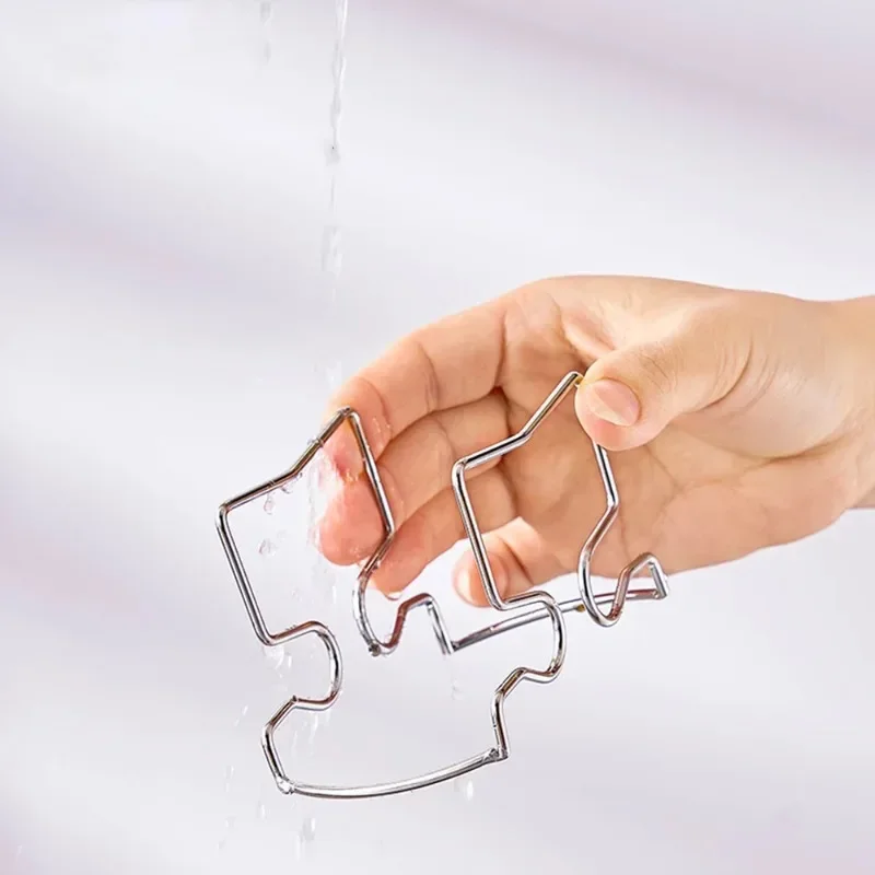 Portable Hanging Ear Coffee Holder Stainless Steel Filter Bag Holder Hand Brew Coffee Filter Paper Drain Holder Barista Tool