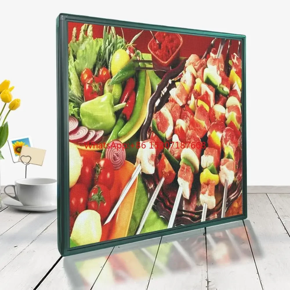 P2.5 Indoor Full Color 39'' x 39'' Scrolling LED Display Digital Signage For HD images and Video led Sign With High Brightness