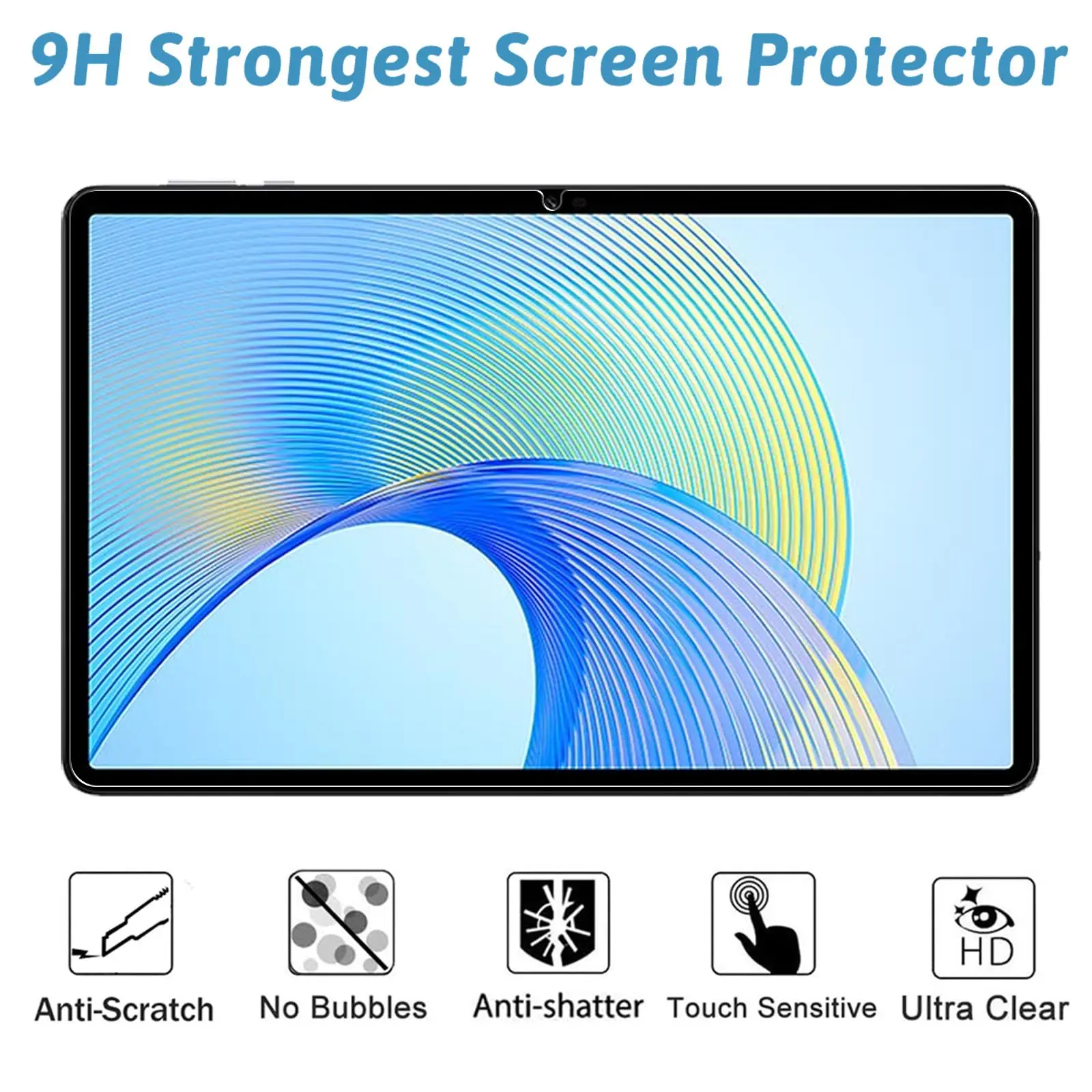 For HONOR Pad X9 Screen Protector 11.5 inch 9H Hardness HD Clear Anti Scratch Tempered Glass film for honor pad x9 2023