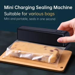 New Portable Vacuum Preservation Sealing Machine Home Automatic Food Packaging Sealing Machine Mini Plastic Sealing Machine