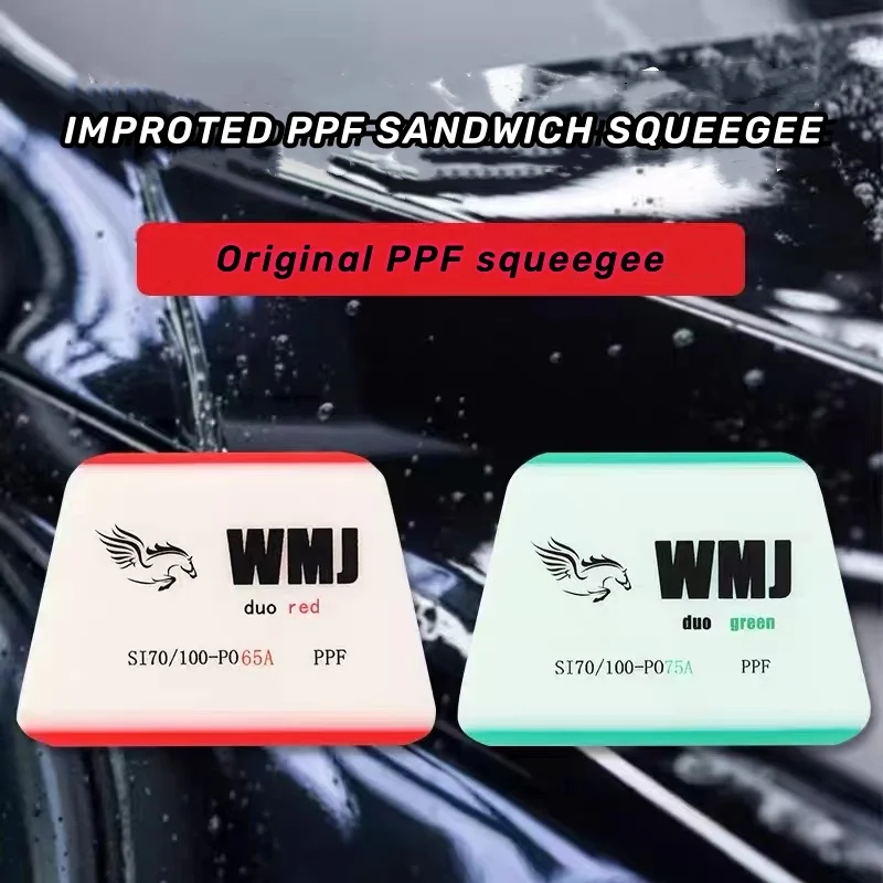 Sandwich PPF Squeegee Rhino Skin Protective Film Install Soft Rubber Scraper Window Water Wiper 신기한 차량용품 Glass Cleaning Tool