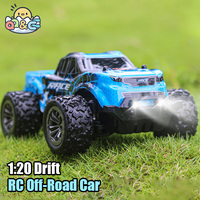 RC Car 1/20 High Speed Off-Road Vehicle Electric Remote Control Drift Radio Controlled Machine Children's Toys for Kids Gifts