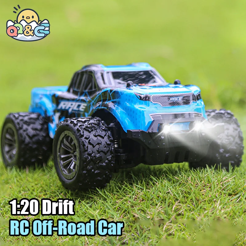 RC Car 1:20 High Speed Off-Road Vehicle Electric Remote Control Drift Radio Controlled Machine Children's Toys for Kids Gifts