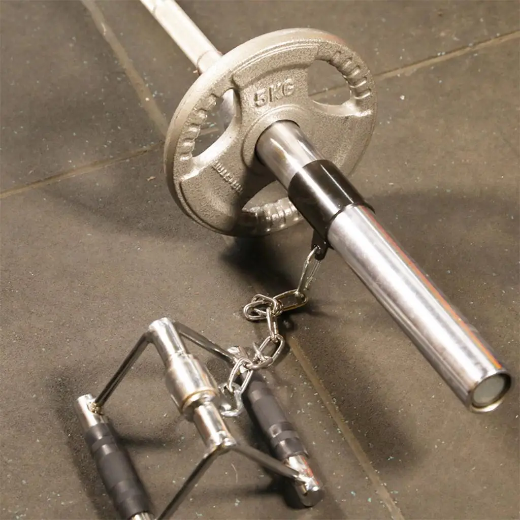 -Bar Row Platform Barbell Attachment Easy to Use Cable Machine for Row Exercise Bent Over 2