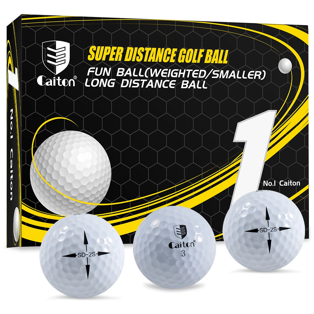 Caiton-Ultimate Golf Balls, upgrade 40 + Yards, High Precision and Endurance, Adults Players, 12 Pcs, 24 Pcs, 36Pcs