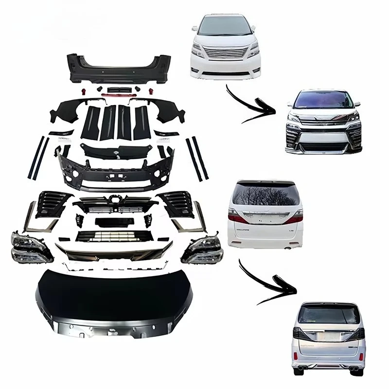 

Car Accessories For Alphard 20/35 Series Upgrade To SC Series Body Series Replacement 2008-2014 Body System