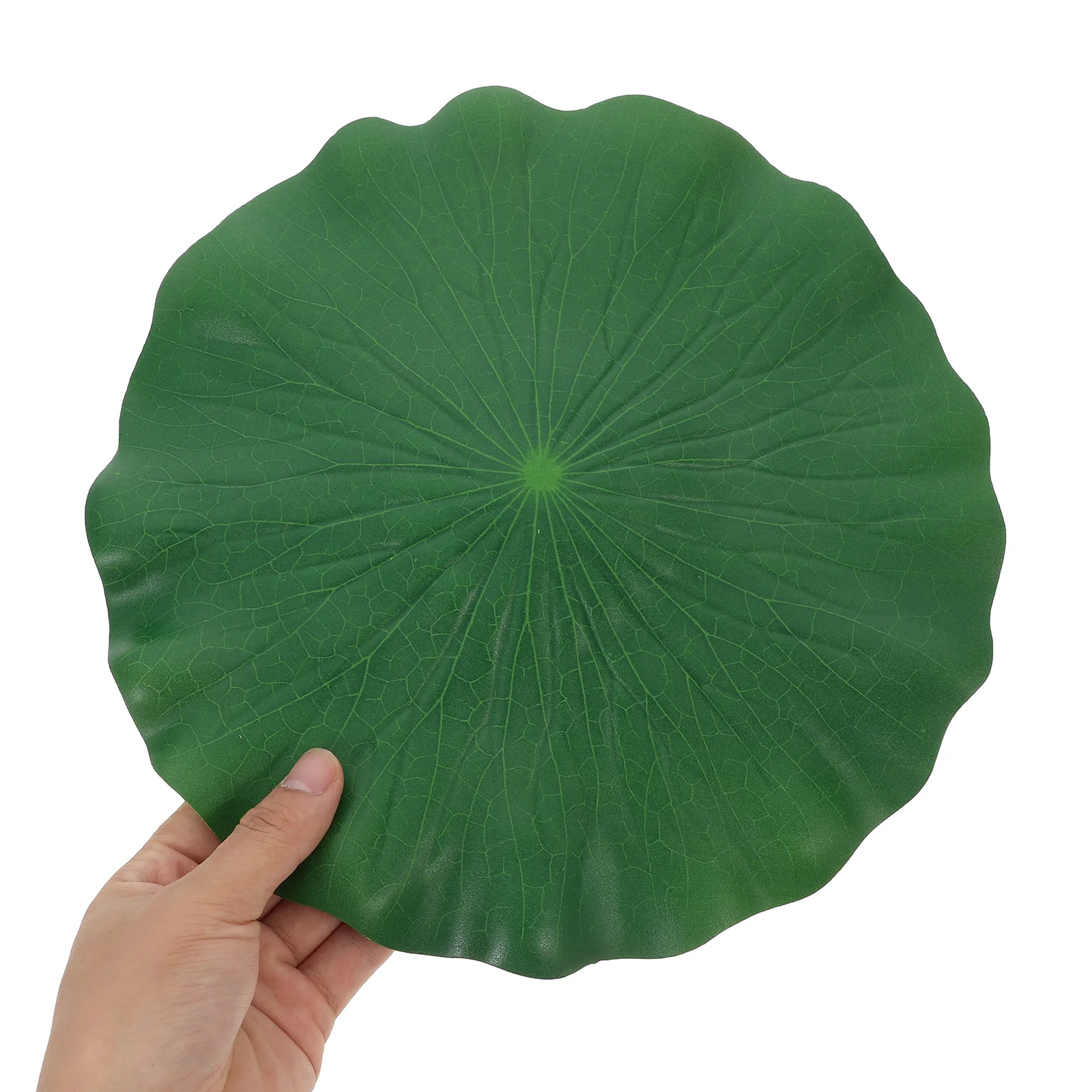 6 Pcs Giant Lily Pads Pond Surface Decor Pool Artificial Plants Fake Lotus Leaves Fish Tank Decoration Floating Leaf