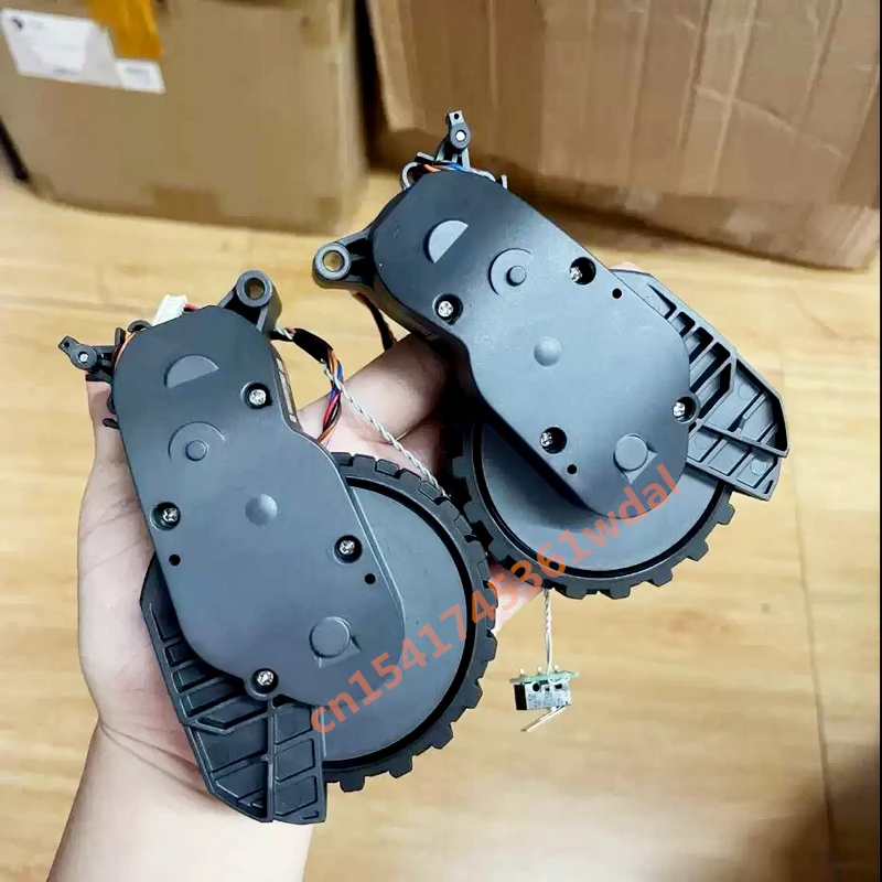 Rueda de viaje para Roborock S5 MAX, S50 MAX, S55 MAX, S6 Pure S7, piezas de repuesto, ruedas para caminar derecha e izquierda, aspiradora