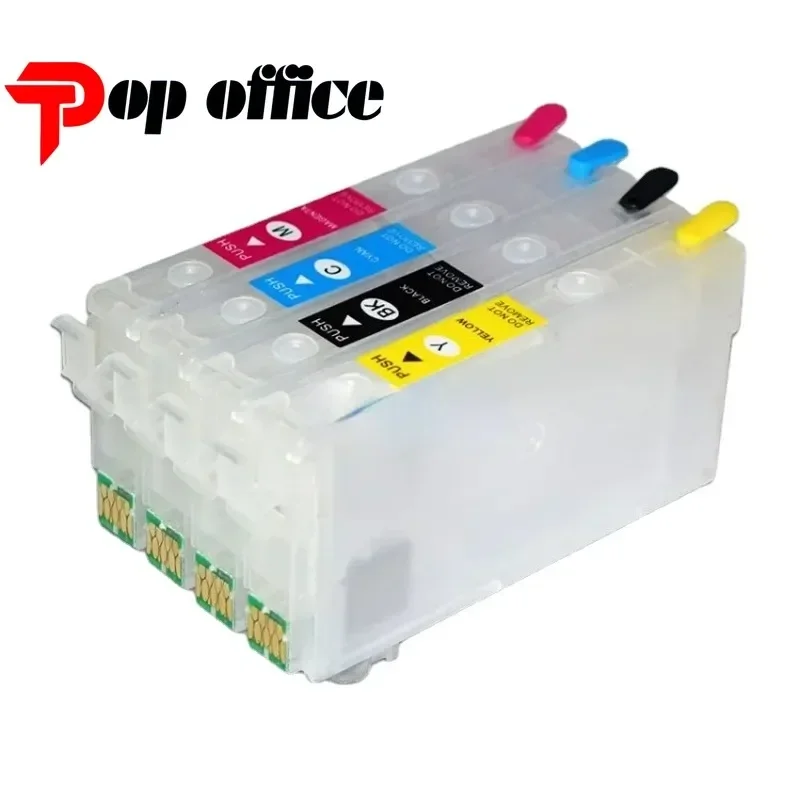 

822XL 812 812XL 822 Refillable Ink Cartridge with Chip for Epson EC-C7000 WF-7310 WF-7820 WF-7830 WF-7835 WF-7840 WF-7845