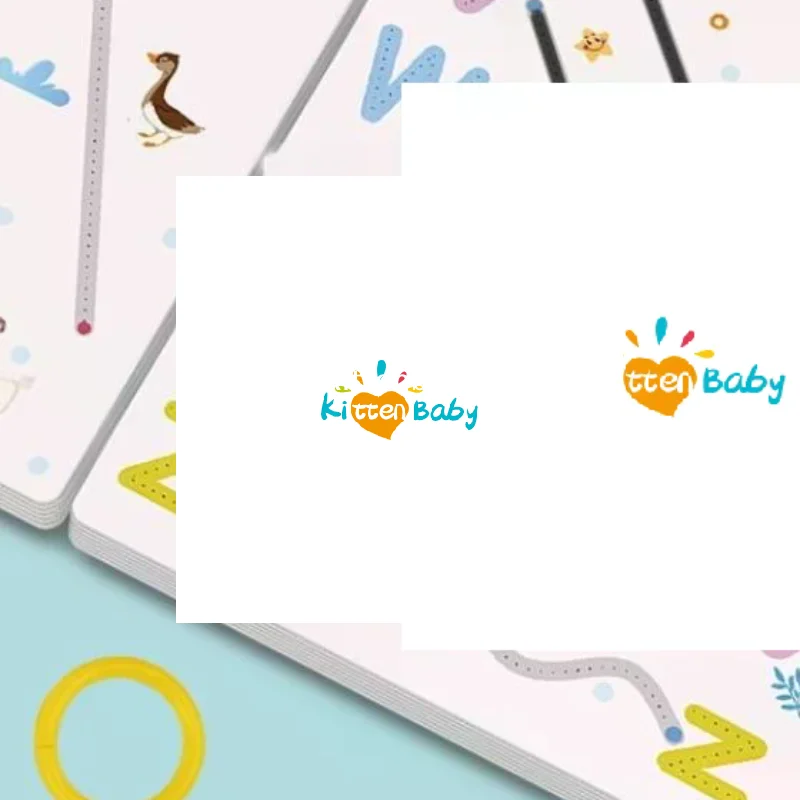 32 صفحة كتابة الرسم كتب تعليمية مصورة طفل القلم التحكم التدريب المصنف الطفل السحرية تتبع ممارسة كتاب التأليف والنشر