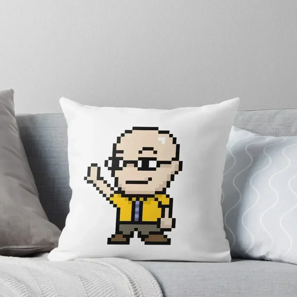 

Community 8-Bit Dean Pelton Profile Throw Pillow ornamental pillows for living room Pillow Cases Decorative pillow