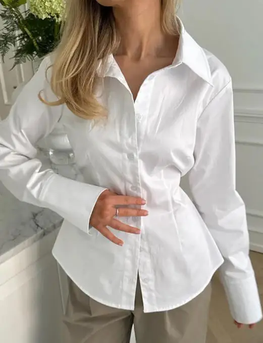 

2025 Autumn/Winter New Women's Fashion Leisure Vacation Style Long Sleeve Cardigan Shirt Women's Wear