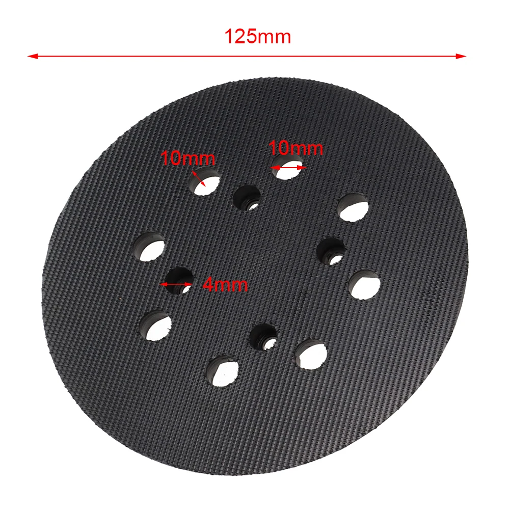 Bosch PEX 300 AE 400 AE 4000 AE 전기 연마 디스크 백킹 패드 샌딩 패드 용 5 인치 125mm 백킹 패드 샌딩 패드