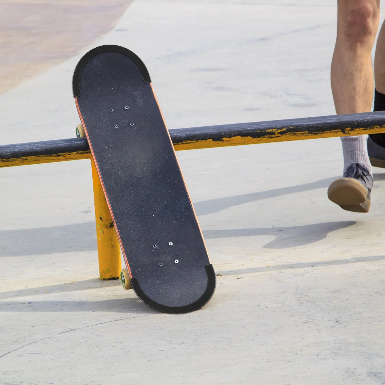 

10Pcs Specialty Design Skateboard Tail Guard Thick Plastic Longboard Protection Wear Resistant Bumper Accessories