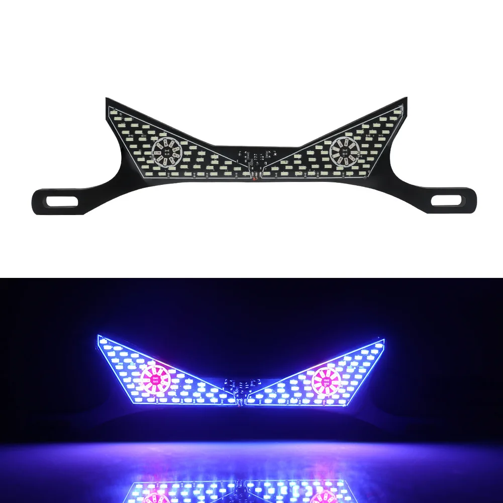 RGB Motorcycle License Plate Screw Lamp with Waterproof Design and Built in Load Resistor for Optimal Brightness