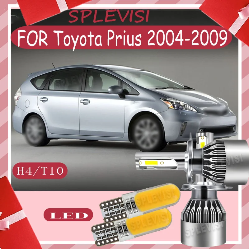 

waterproof Long-Lasting Clarity Improve Driving Safety at Night H4 LED headlight For Toyota Prius 2004 2005 2006 2007 2008 2009
