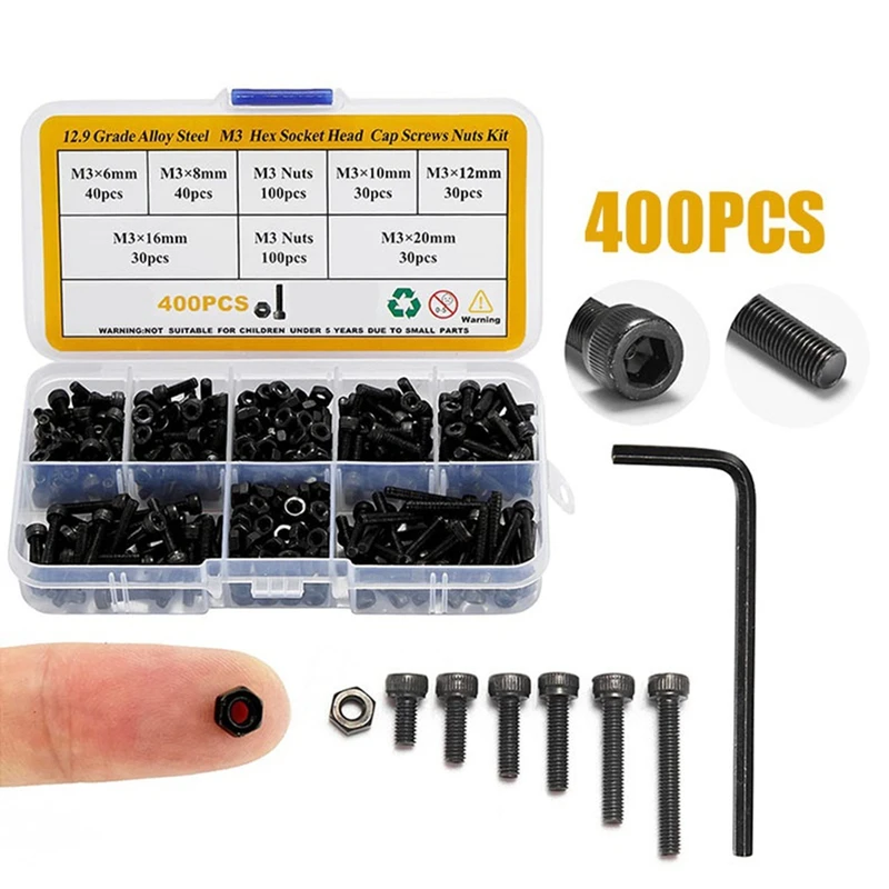 Hexagon Socket Screws With Cylindrical Combination Screw Nut Set