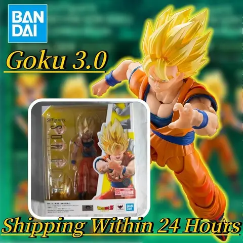 【Shipping Within 24 Hours】Original Bandai Dragon Ball Z S.H. Figuarts Super Saiyan Son Goku 3.0 The Games Begin Anime Action