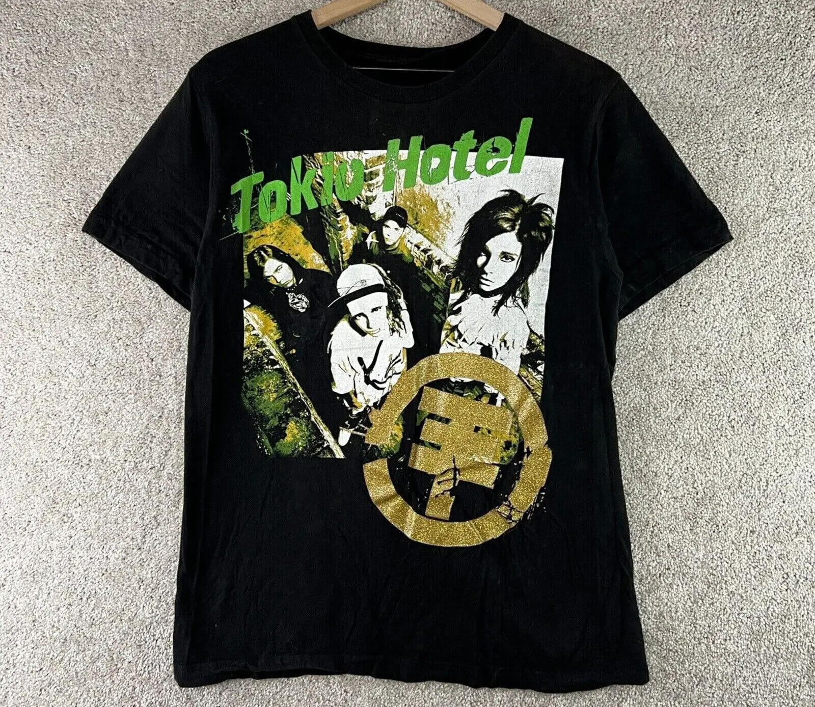 Darkside of the Sun VTG Tokio Hotel Band Shirt Black Unisex S-2345XL