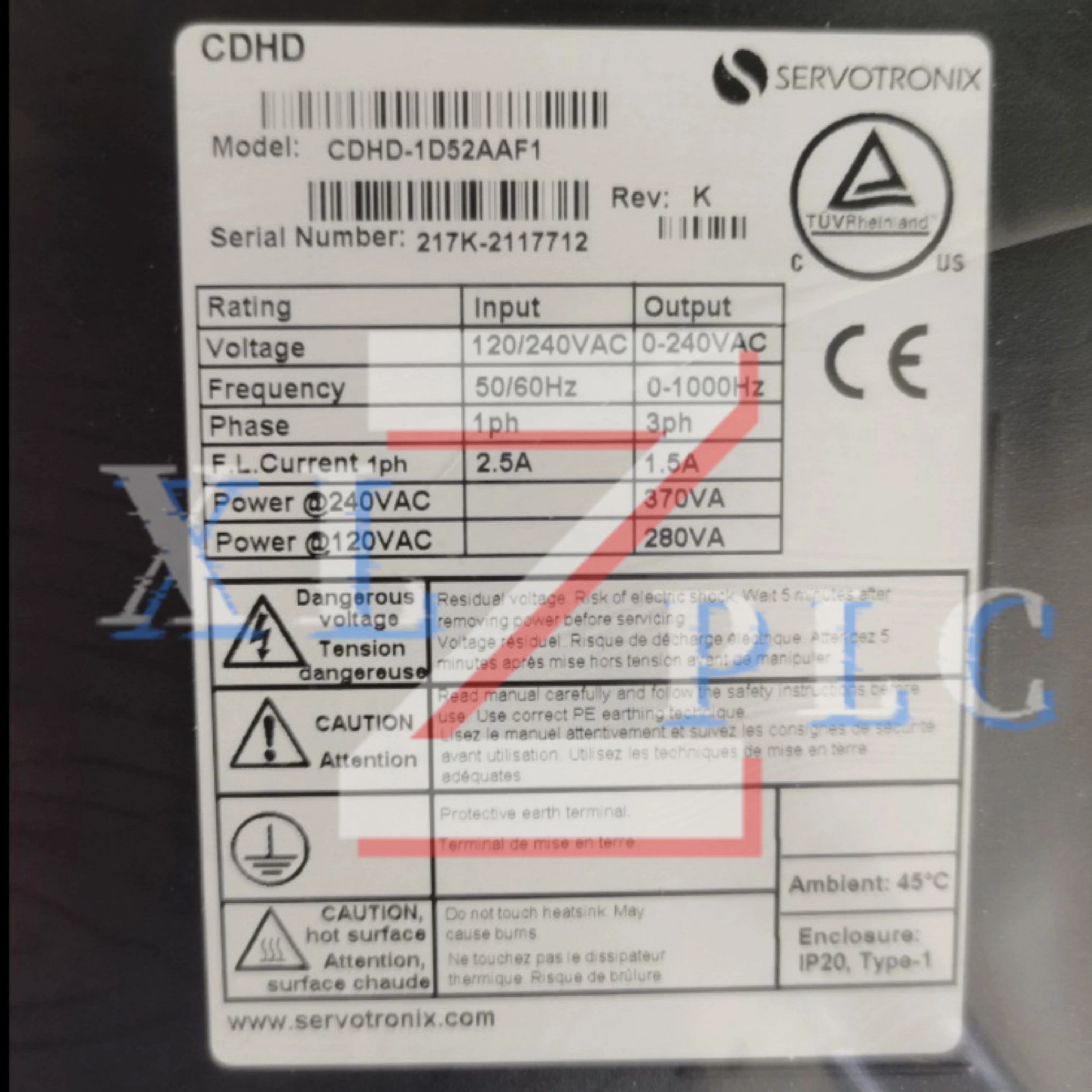 

Сервопривод новый в наличии CDHD-1D52AAF1 CDHD-1D52AAP1 CDHD-1D52AAP1-RO CDHD-1D52AEB2 CDHD-1D5 CDHD-1D52AEB2-ROAEB2-R5