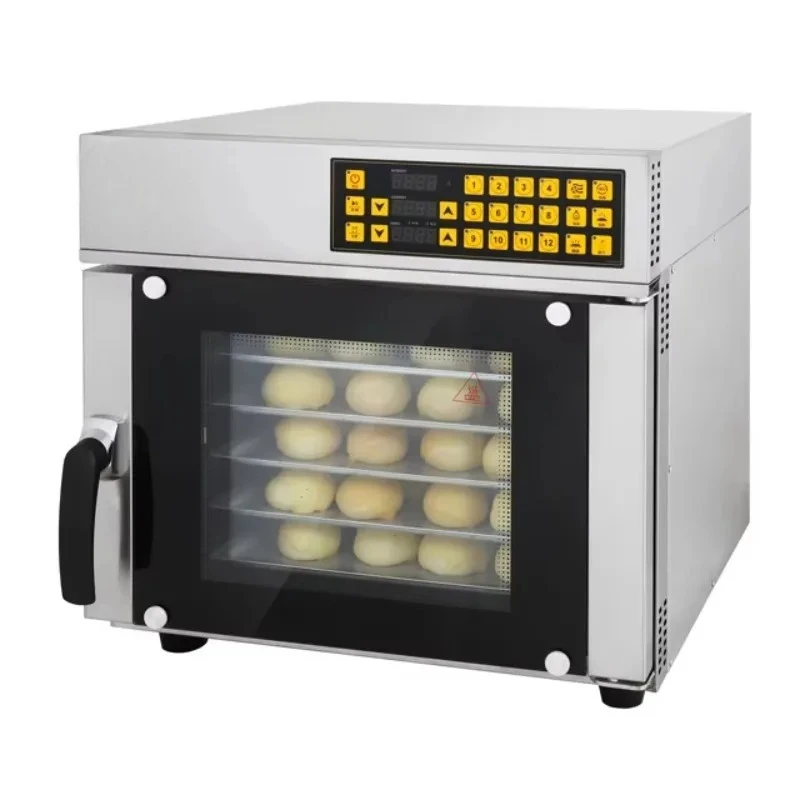 

High Productivity 5 Trays Commercial Digisystem Industrial Bread Baking Electric Hot Air Oven