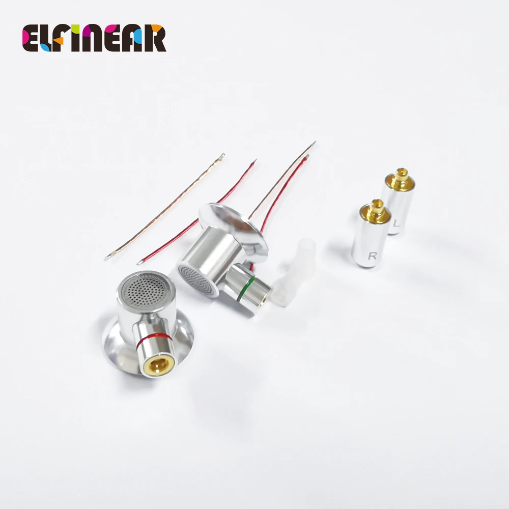 Elfinear Professional 14.8 mmcxヘッドフォンスピーカーシェル (ケース付き) (mmcxオスコネクタを含む)