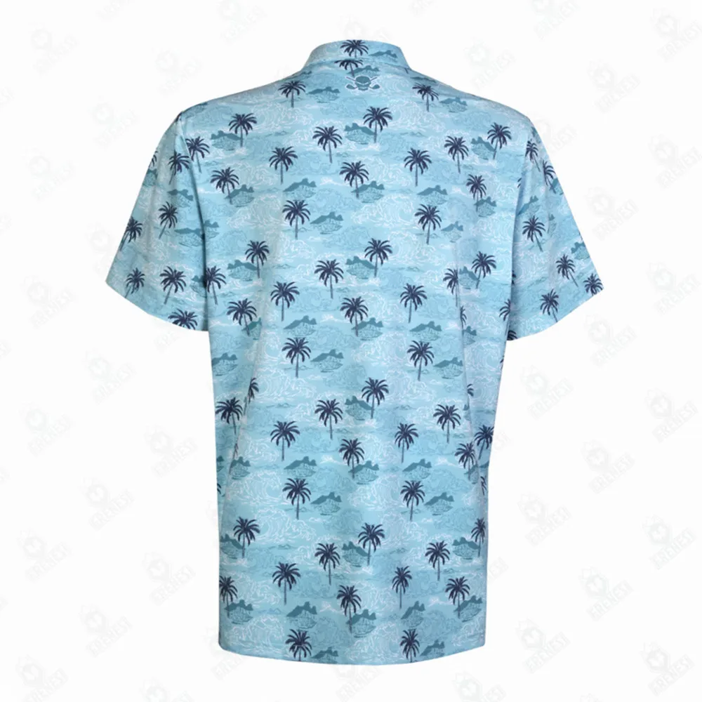Tattoo Summer Time Men's Performance Pro Cool Stretch Golf Shirt Fashion Polo Short Sleeves Sports Casual Tennis T-Shirt Hombre