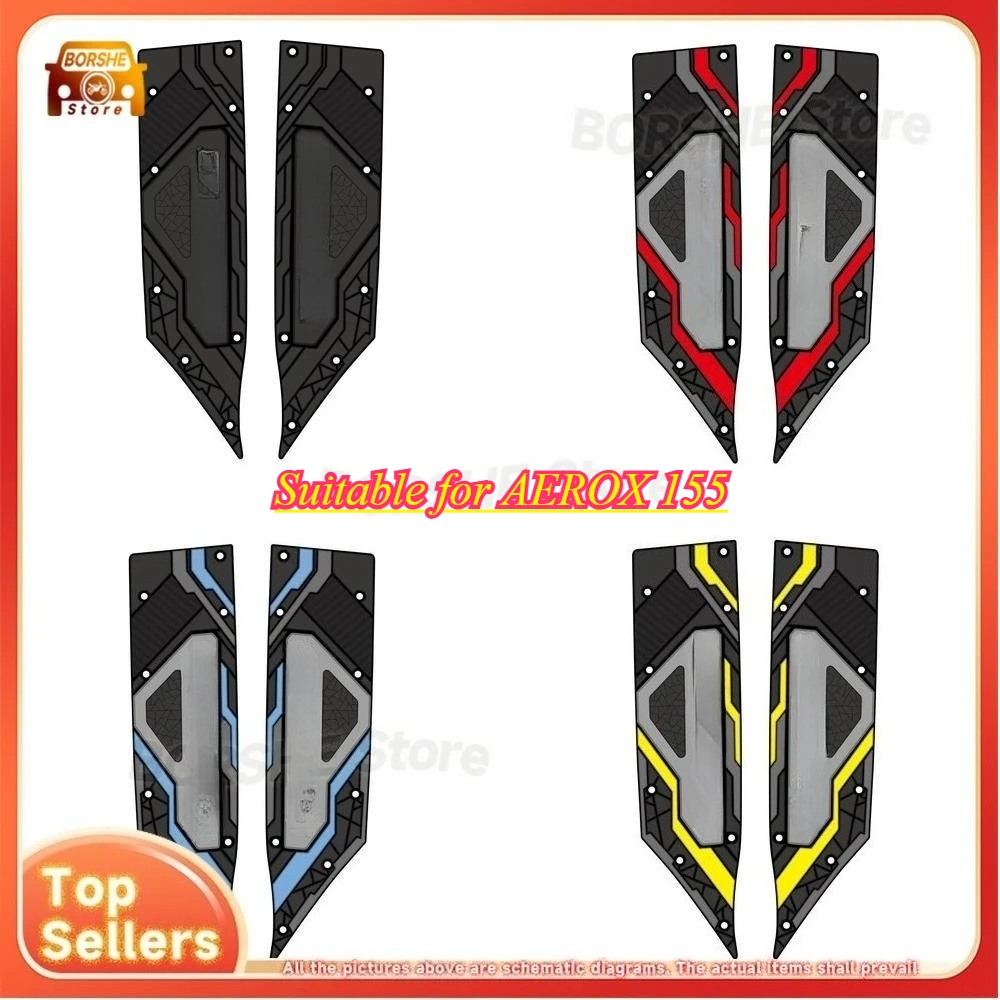 

Motorcycle Accessories Suitable for AEROX 155 Modification Foot Pegs Rubber Non Slip Pedal Protector 2025 New Model
