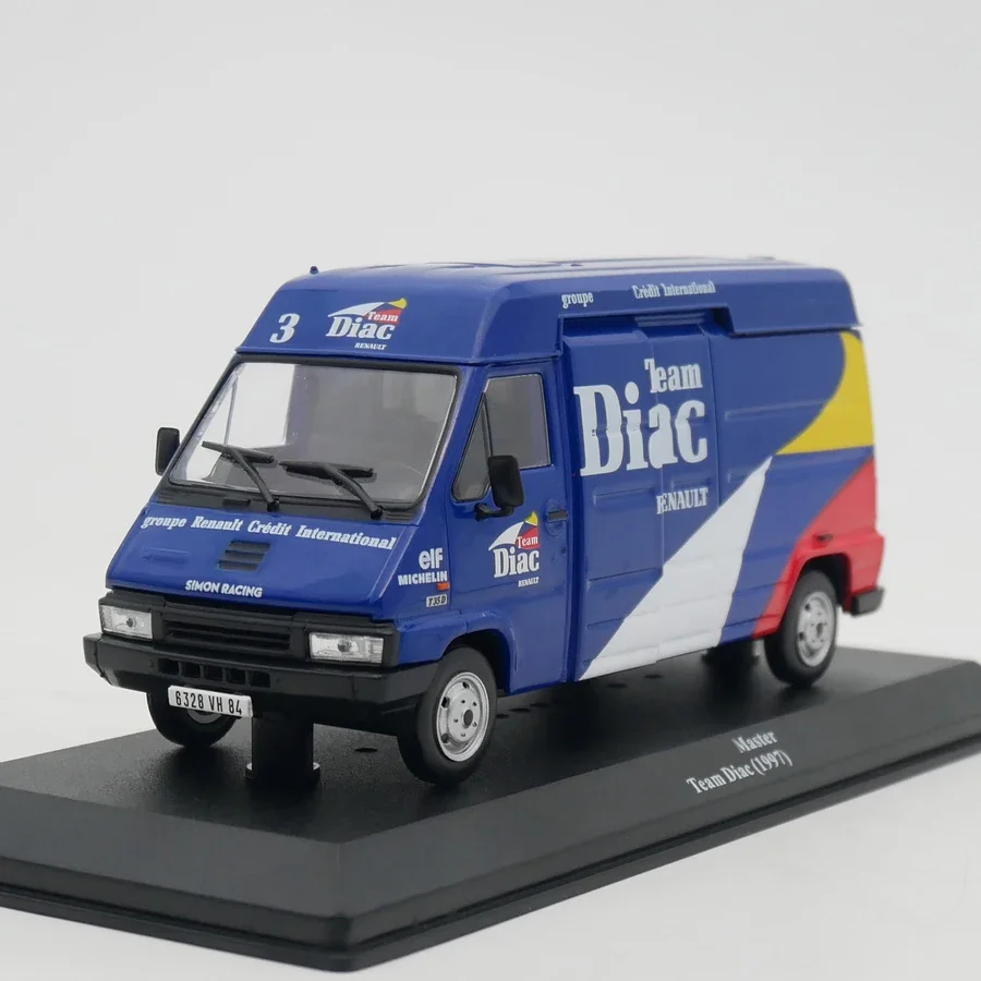 

Ixo 1:43 Scale Diecast Alloy Master Team Diac Van Toys Racing Cars Model Classics Adult Collection Souvenir Gifts Static Display