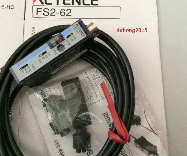 

2026 Fs2-62 Optical Fibre Sensor Amplifier Fs262 New in Box #lrr Brand New Original Spot Plc