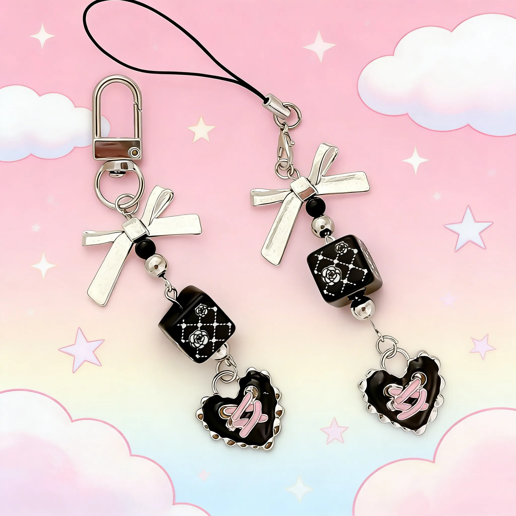 Милый-и-стильный-брелок-бант-для-телефона-персонализированный-кулон-для-сумки-подвеска-для-наушников-брелок-для-ключей