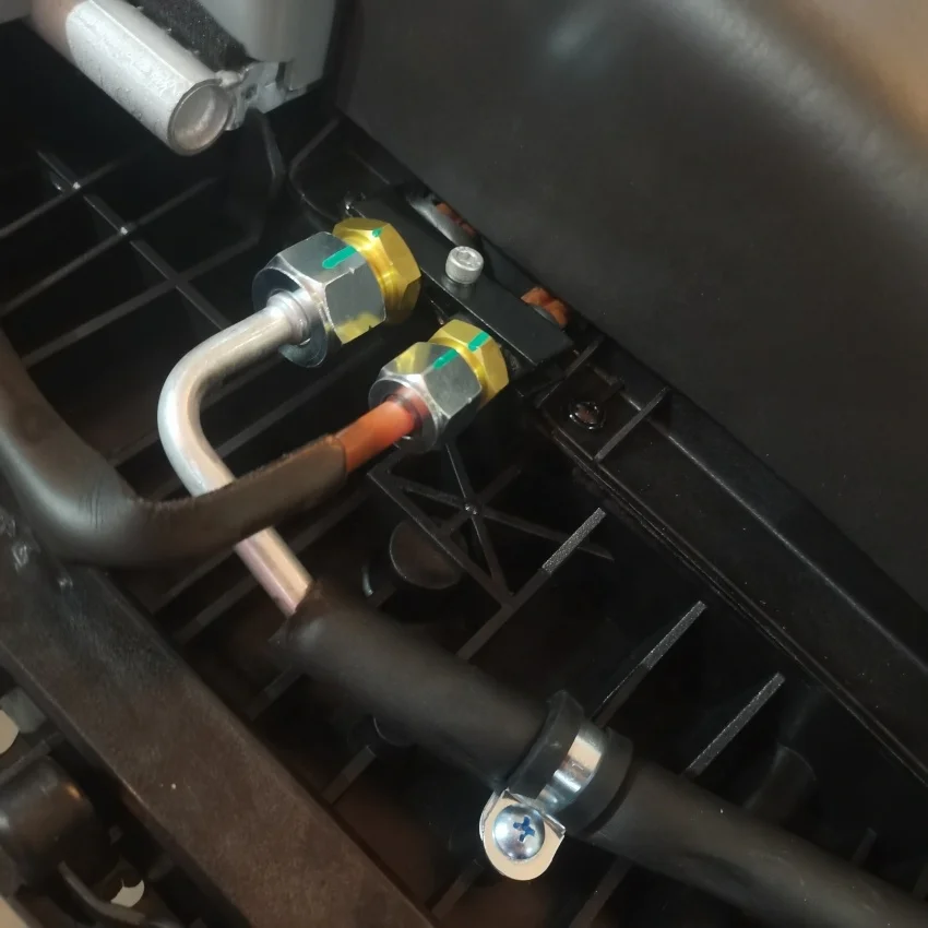 تكييف وقوف السيارات 12 فولت مبرد كهربائي سقف التيار المتناوب 24 فولت 12 فولت على السطح شاحنة الكابينة مكيف الهواء #5