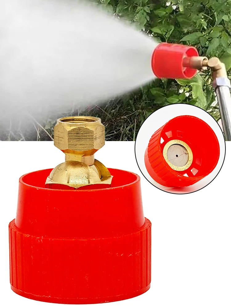 Agriculture 45 Degree Windproof Mist Sprinkler Adjustable Irrigation Spray Nozzle Connector Electric Sprayer Nozzle