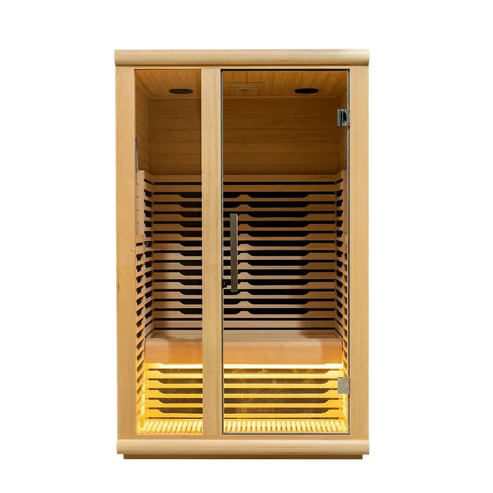 

Selected Good Items 2025 Cross-border Traditional Cedar Steam Sauna Outdoor Wooden Cabin