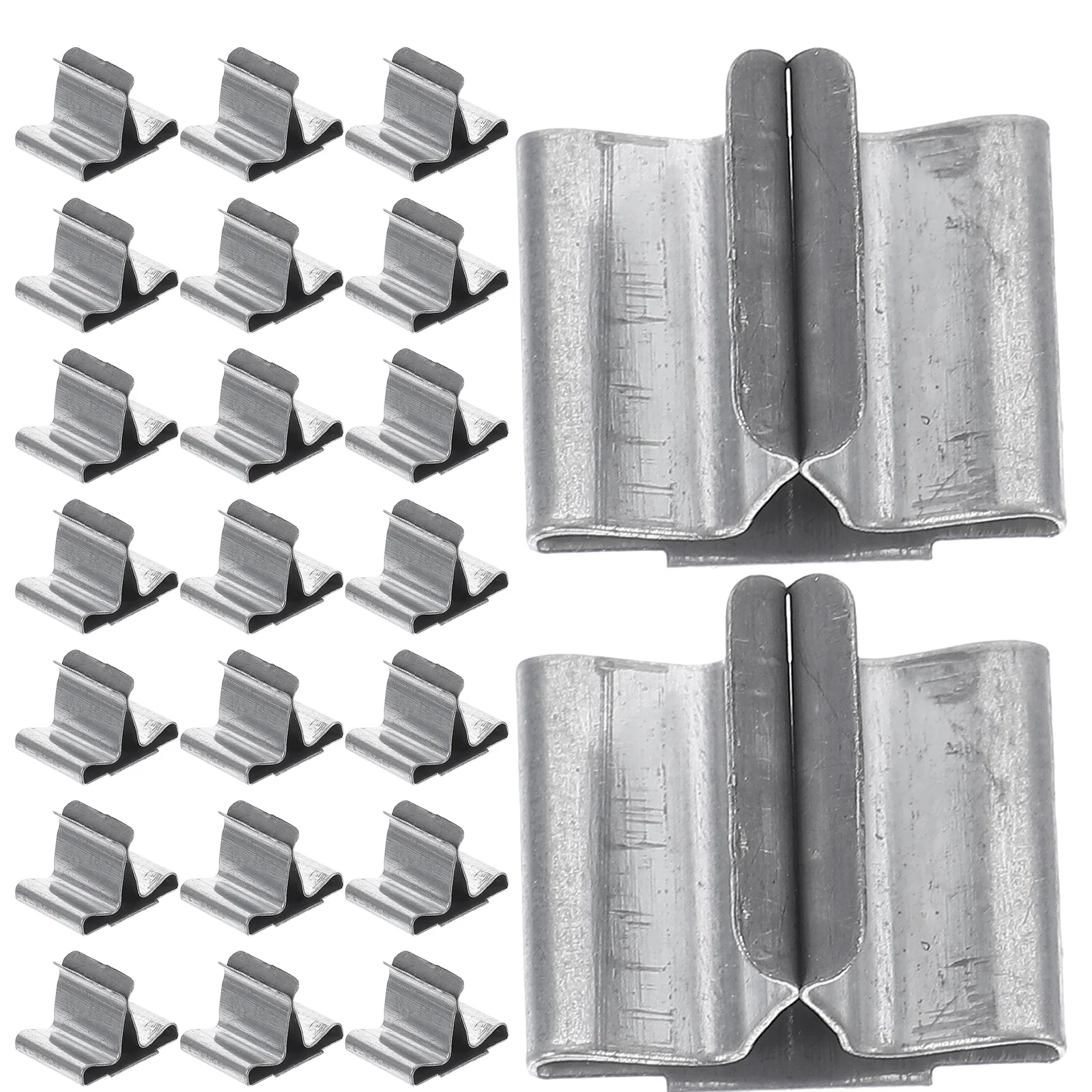 100 Pcs Pouring Pot Wooden Wick Stickers Metal Wicks Base Bracket Iron Making